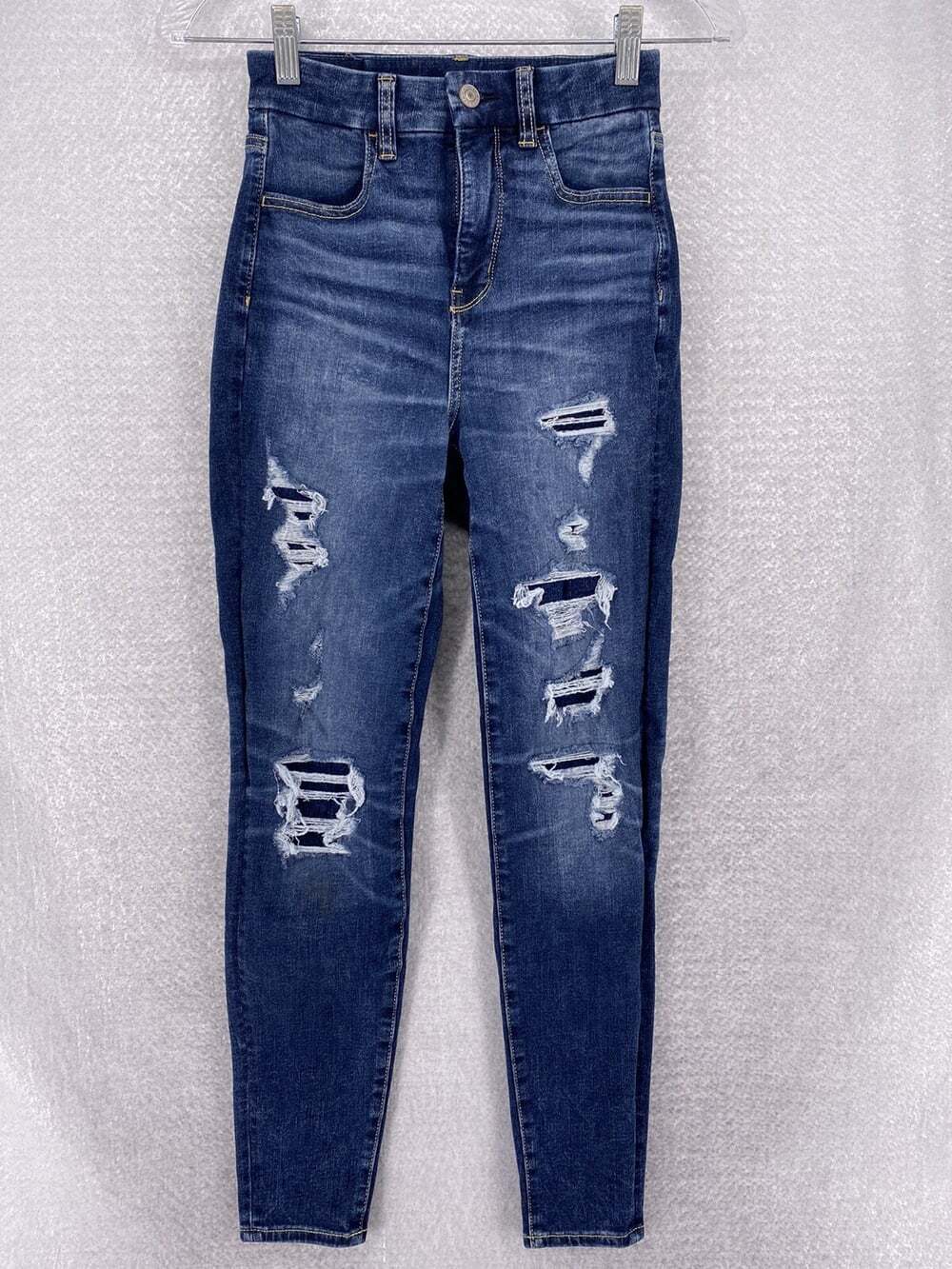 American Eagle Curvy Super High Rise Skinny Jegging Women’s Size 00 Regular